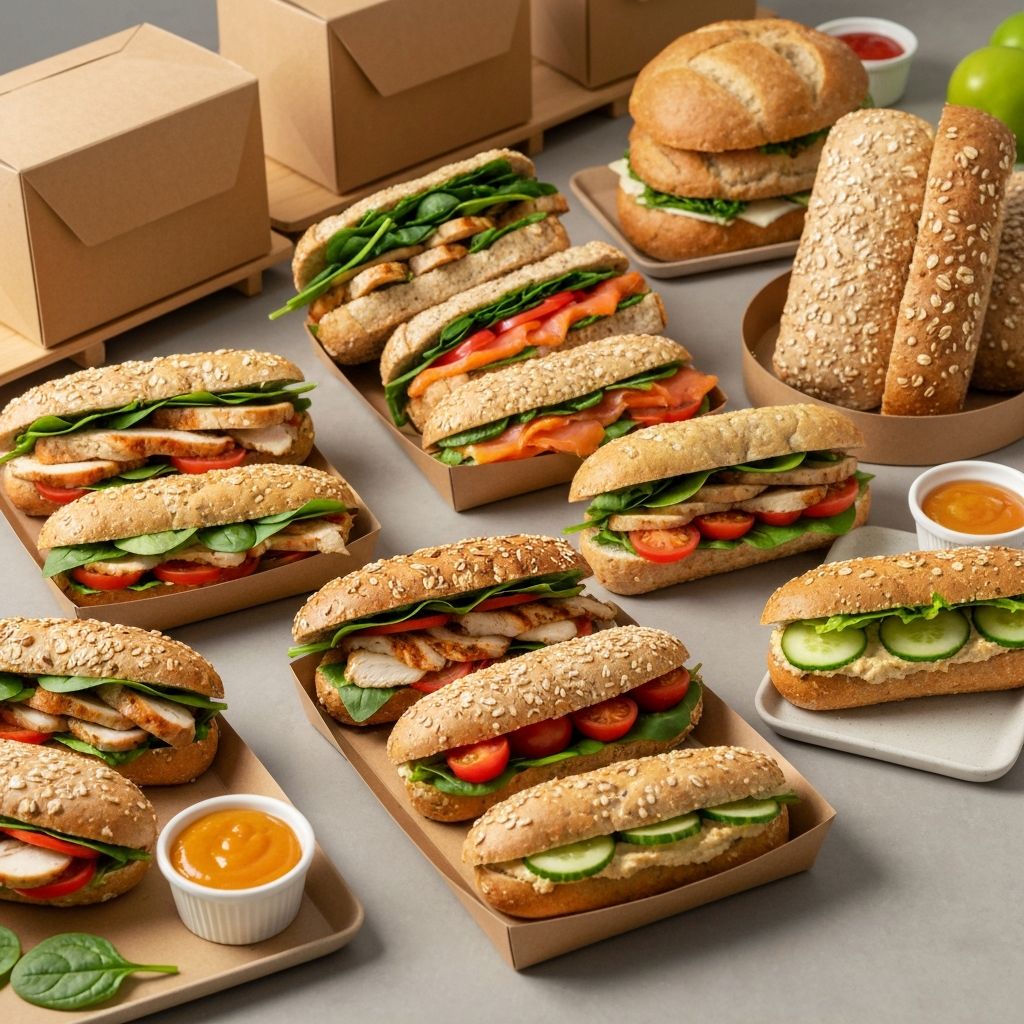 Verse broodjes catering